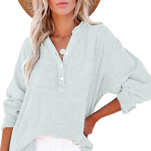🔥👚Nowa casualowa koszula z długim rękawem dla kobiet