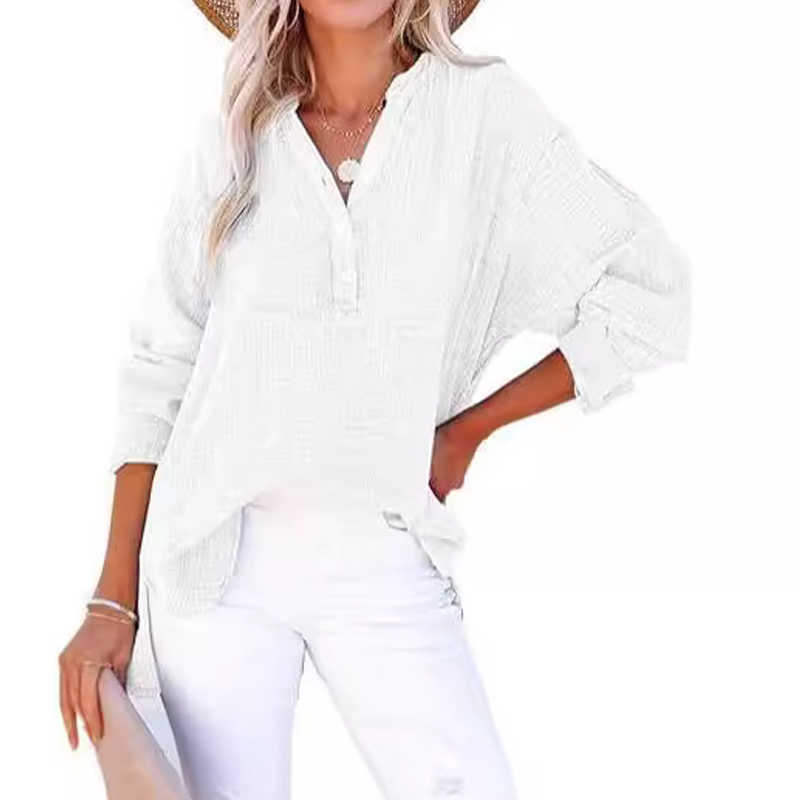 🔥👚Nowa casualowa koszula z długim rękawem dla kobiet