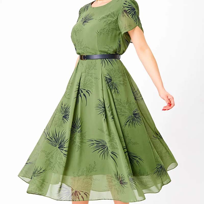 🔥👗 Modna szyfonowa sukienka