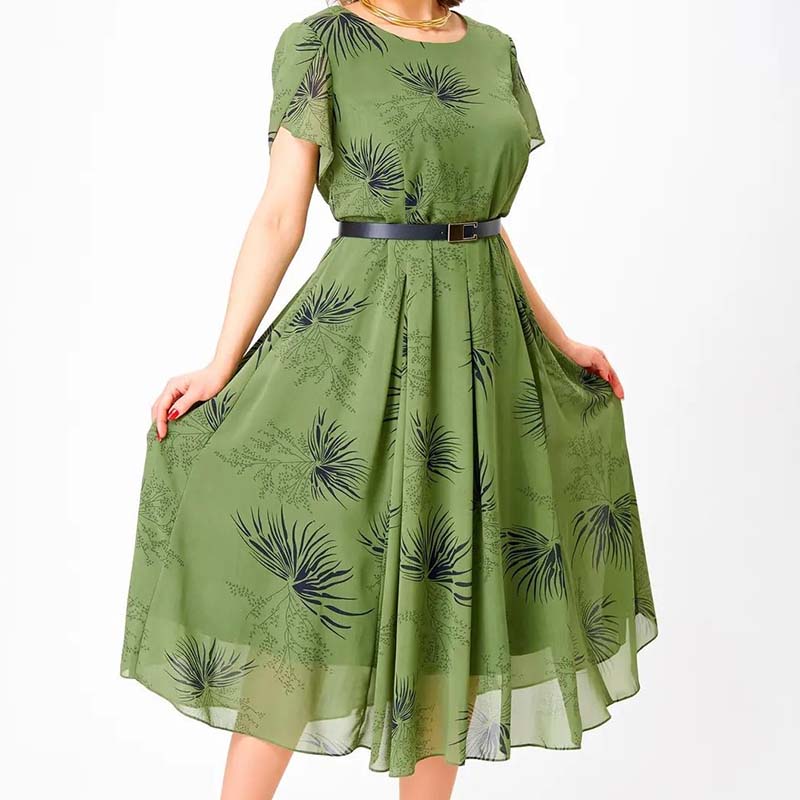 🔥👗 Modna szyfonowa sukienka