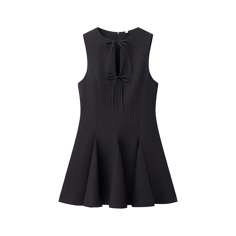 🔥👗Kobieca seksowna mini sukienka z kokardą