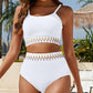 🔥👙Kobiece zestawy bikini, kostium kąpielowy z wysokim stanem, dwuczęściowe kostiumy kąpielowe