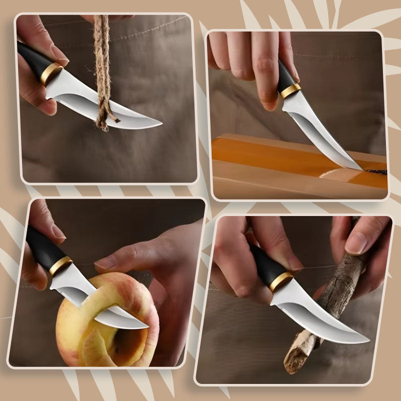 🔥🔪Wielofunkcyjny, przenośny nóż do owoców z pochwą