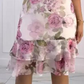 🔥👗Różowa sukienka z falbanką