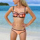 🔥👙Seksowny zestaw bikini Color Block dla kobiet