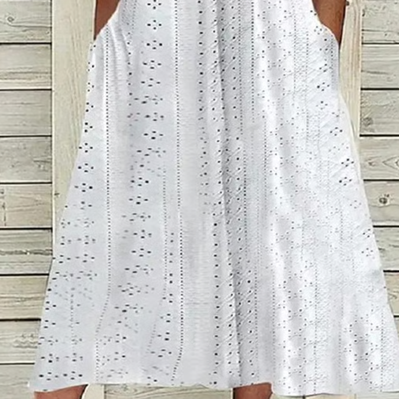 🔥👗Elegancka damska sukienka z dekoltem w szpic