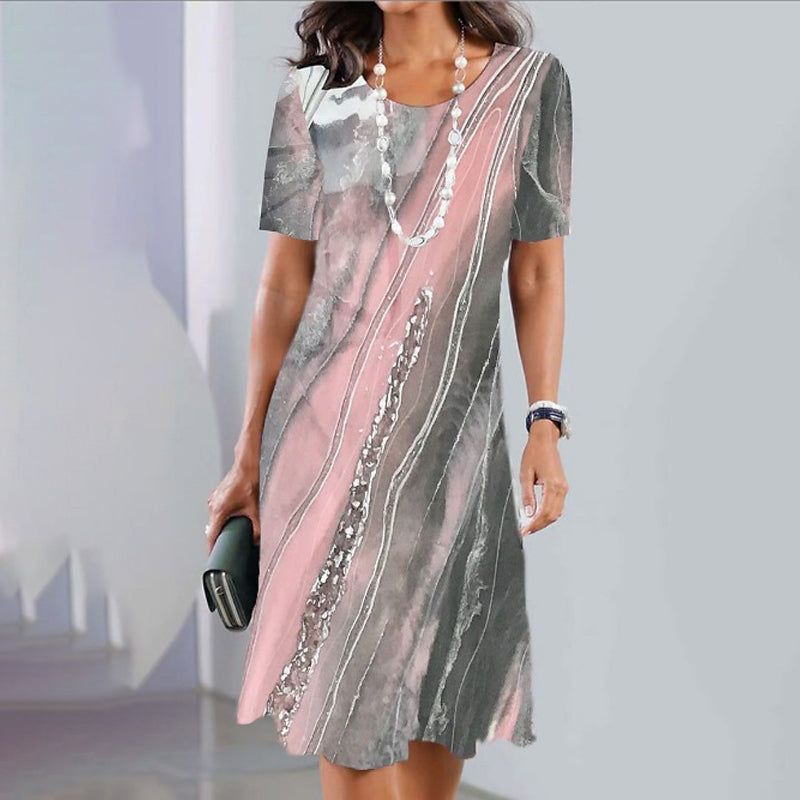 🔥👗Eleganckie sukienki damskie z nadrukiem