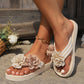 🔥🩴Women's Non-Slip Beach Sandals with Floral Details