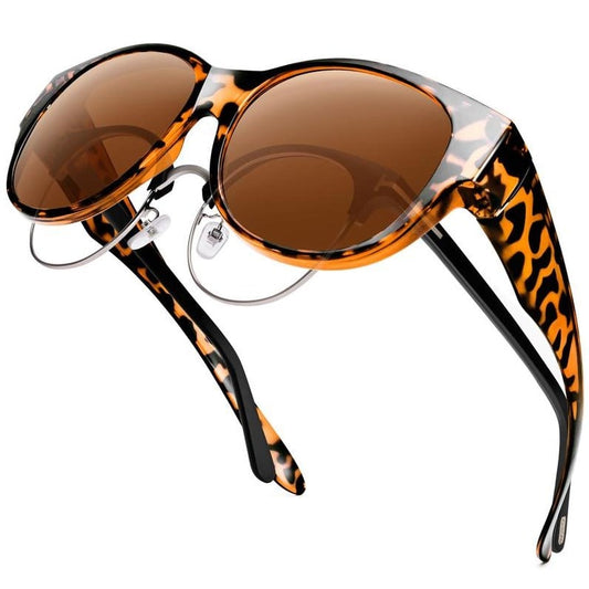 🔥 🕶 2025 Nowe, duże okulary przeciwsłoneczne z polaryzacją i ochroną UV400.