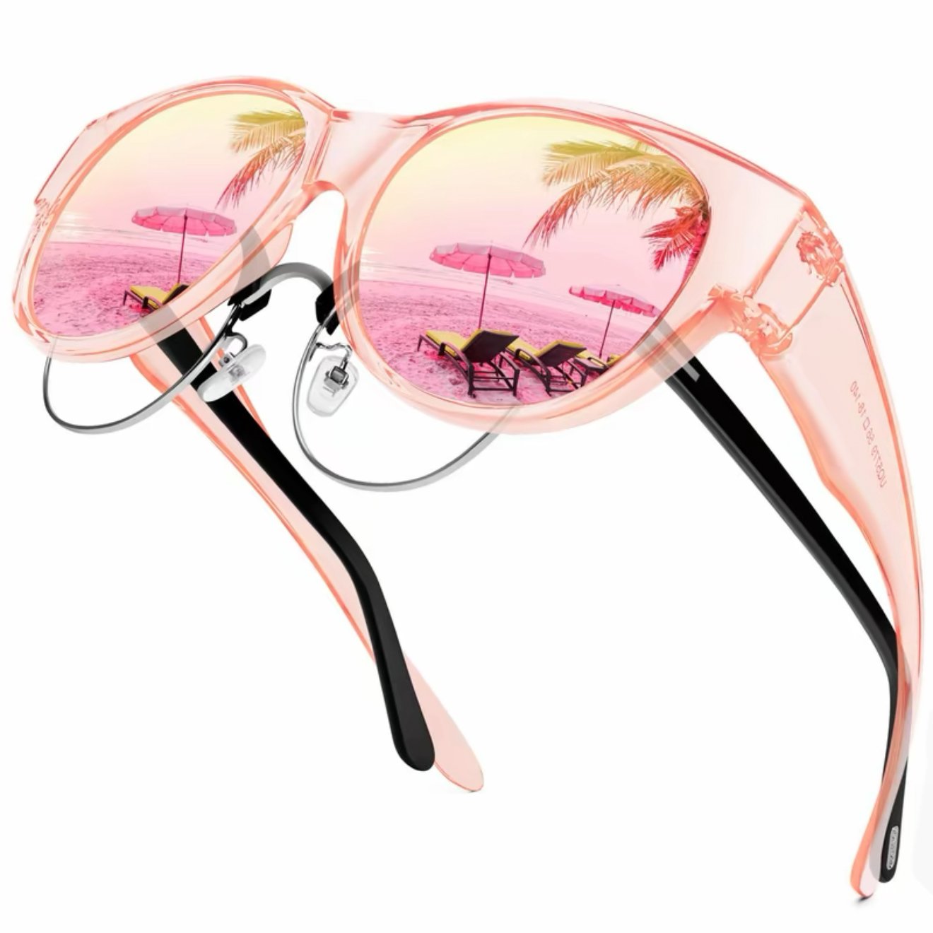 🔥 🕶 2025 Nowe, duże okulary przeciwsłoneczne z polaryzacją i ochroną UV400.