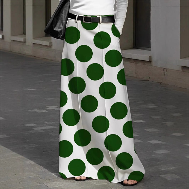🔥👗Modna damska spódnica retro o długości do podłogi
