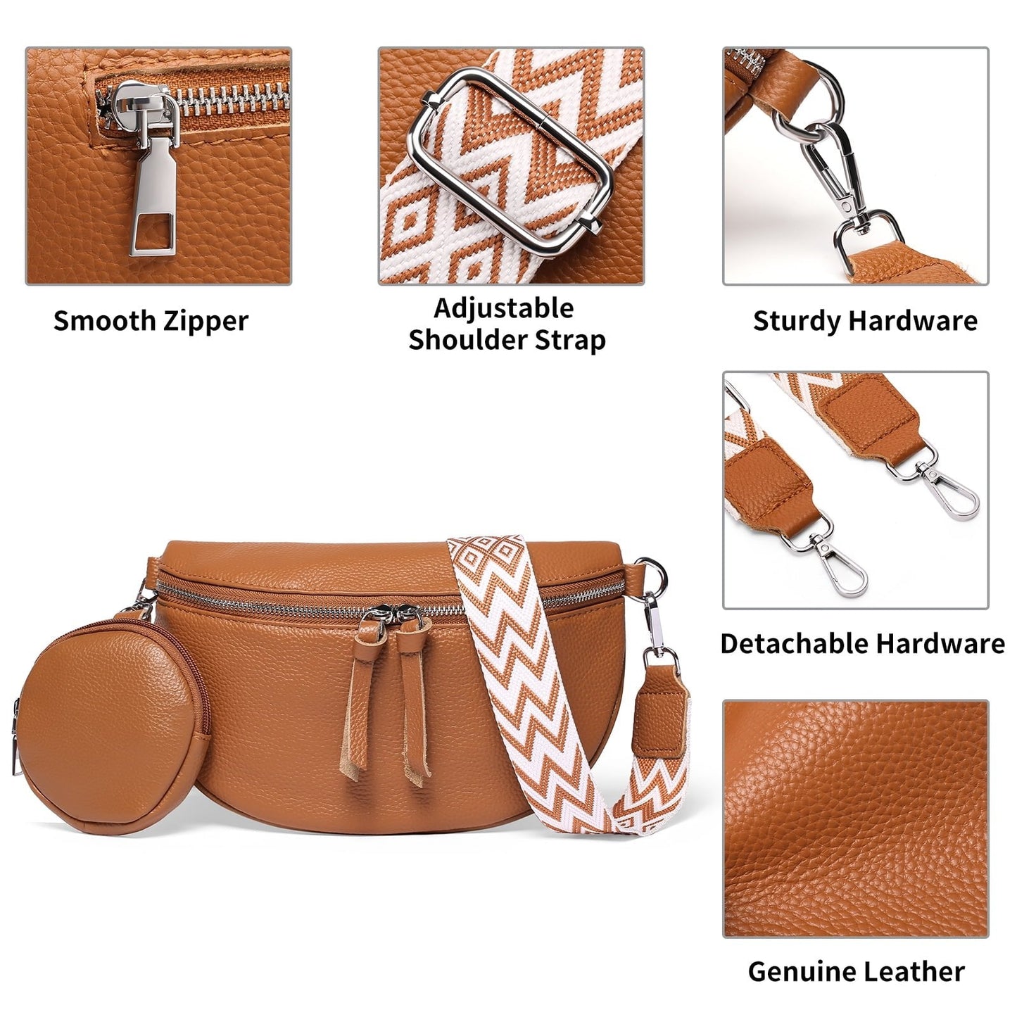 🔥👜 Torby skórzane typu crossbody