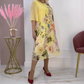 🔥👗Szyfonowa sukienka casual z kwiatowym nadrukiem