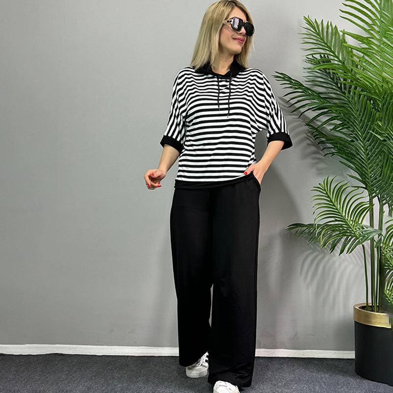 🔥👚👖Damski elegancki 2-częściowy zestaw na co dzień