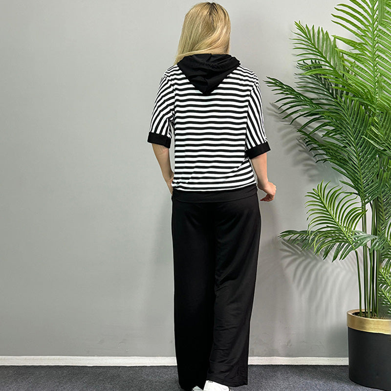 🔥👚👖Damski elegancki 2-częściowy zestaw na co dzień