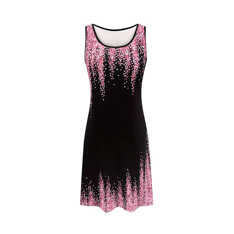 🔥👗Modna mini sukienka bez rękawów dla kobiet