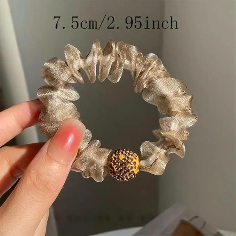 🔥✨Kup 1, otrzymaj 2 gratis💕Eleganckie opaski do włosów z siateczki z kryształkami