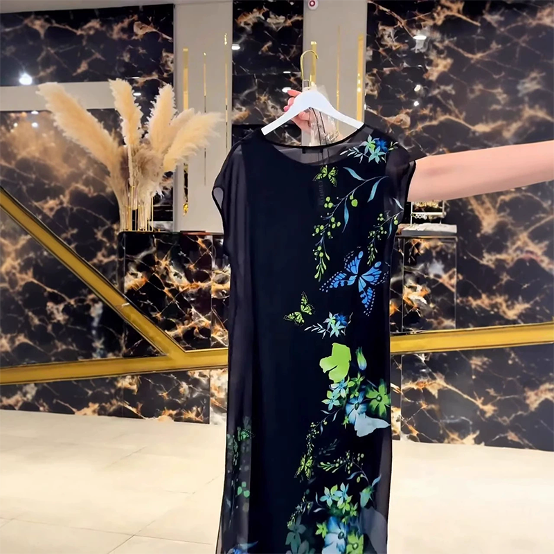 🔥👗Eleganckie sukienki z tiulu kwiatowego dla kobiet