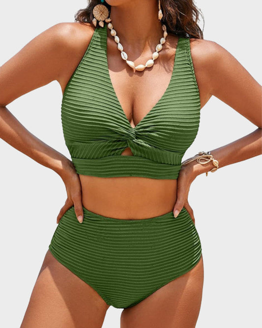 🔥👙Zestaw bikini z wysokim stanem