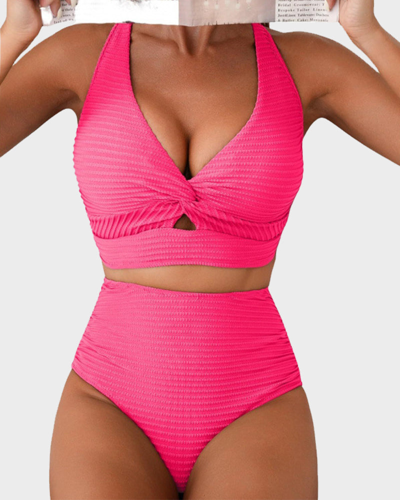 🔥👙Zestaw bikini z wysokim stanem