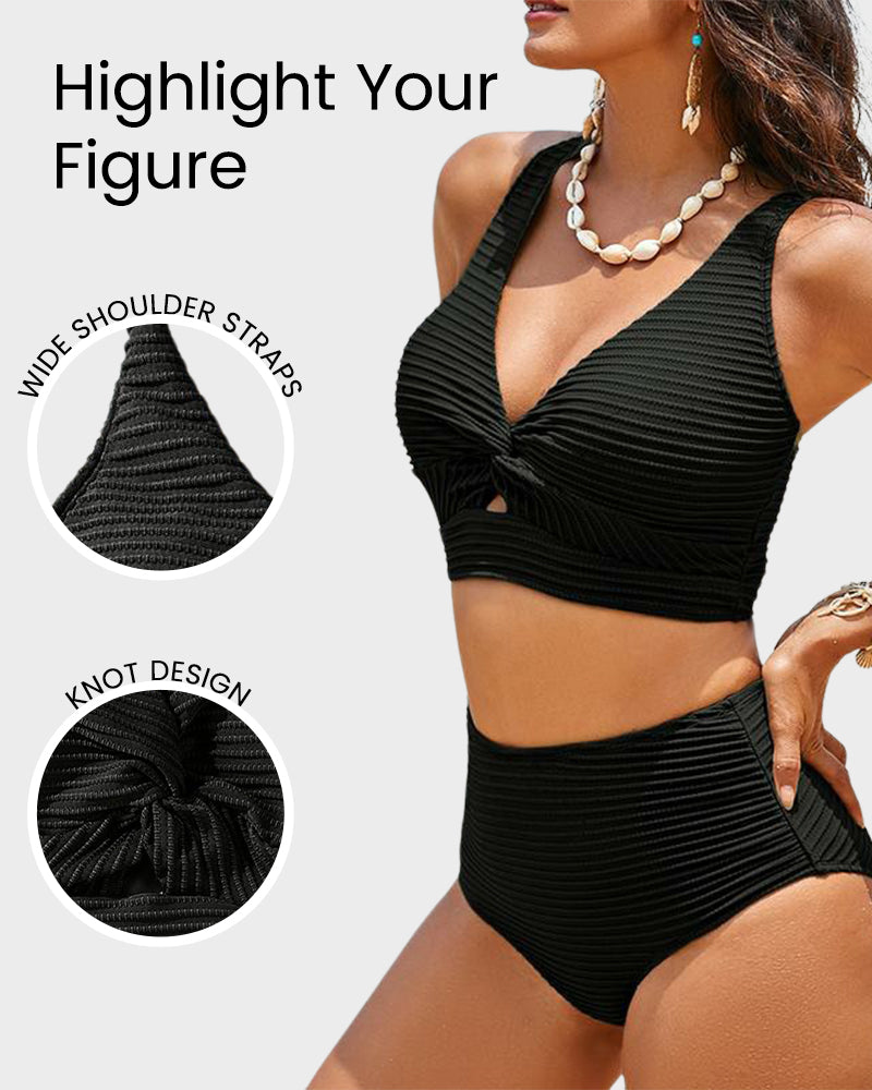 🔥👙Zestaw bikini z wysokim stanem