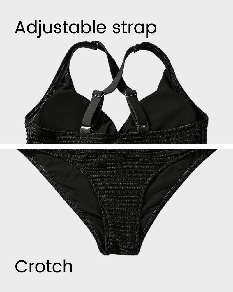 🔥👙Zestaw bikini z wysokim stanem