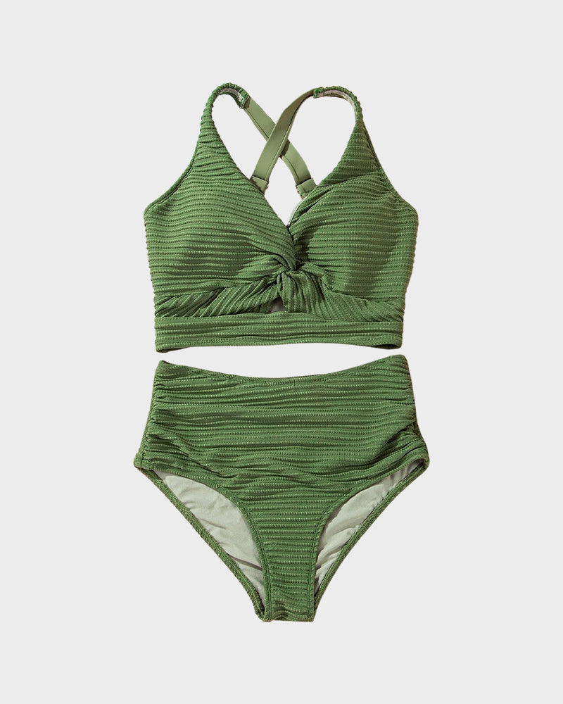 🔥👙Zestaw bikini z wysokim stanem