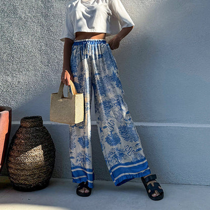 🔥👖Letnie spodnie damskie Boho Palazzo