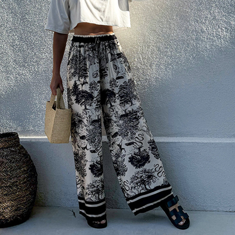 🔥👖Letnie spodnie damskie Boho Palazzo