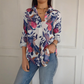 🔥👚Elegancka damska koszula z nadrukiem i guzikami