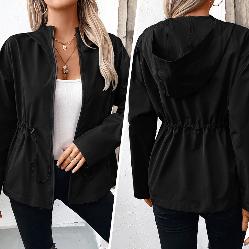 🔥🧥Damska wodoodporna kurtka outdoorowa z kapturem