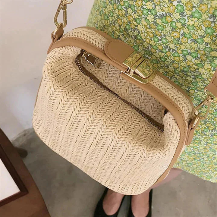 🔥🧰Stylowa torebka typu crossbody dla kobiet z odpinanym paskiem i klamrą