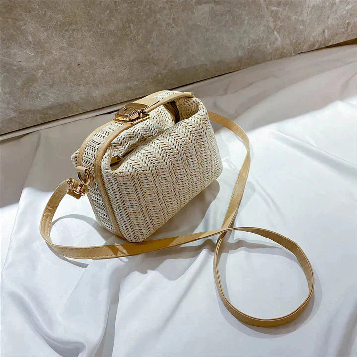🔥🧰Stylowa torebka typu crossbody dla kobiet z odpinanym paskiem i klamrą