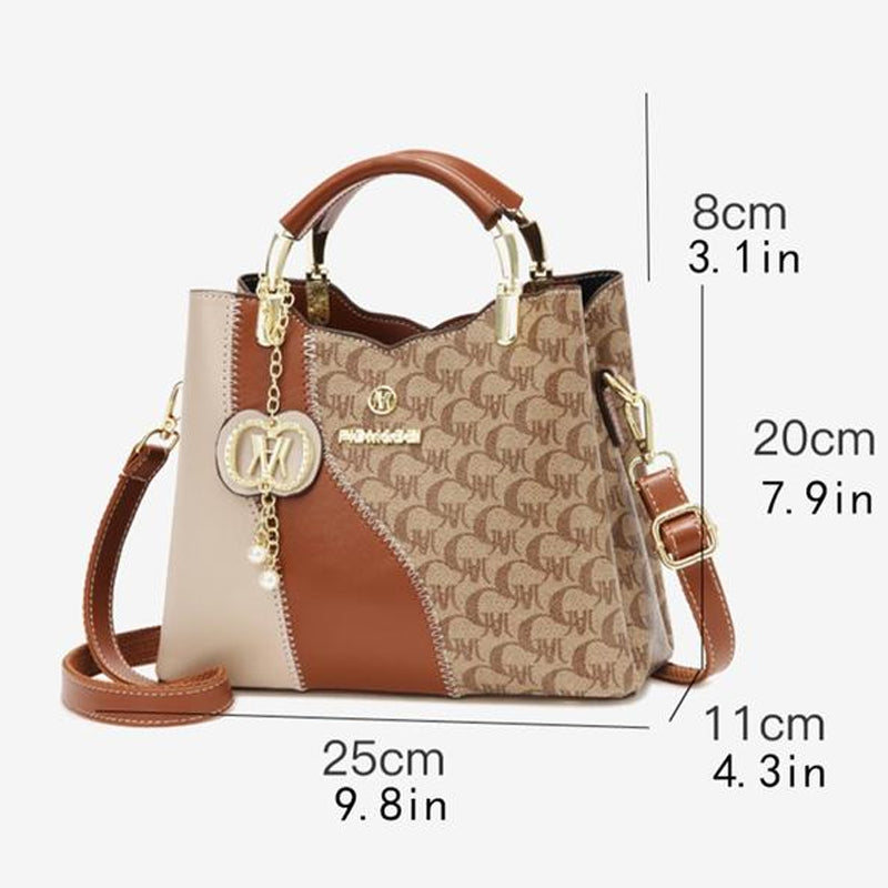 🔥👛Stylowa torba typu wiaderko z nadrukiem