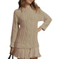 🔥✨【S-3XL】(Customized) Women's Knit Sweater Dress🧶 - Soft mid-weight, versatile - Ships within 7 days